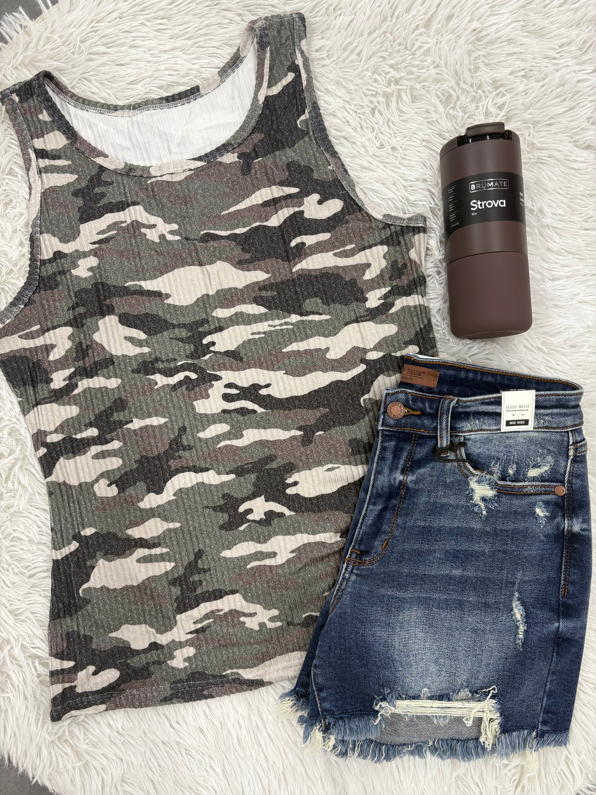 Camo tank