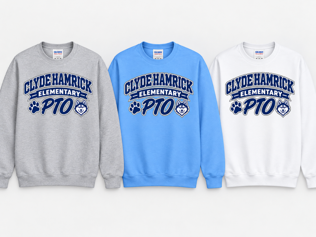 Clyde hamrick PTO sweatshirt