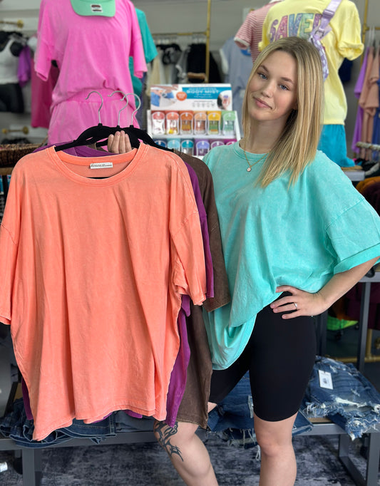 oversized boyfriend tee