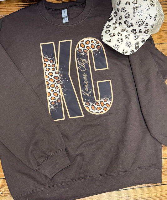 Leopard KC sweatshirt