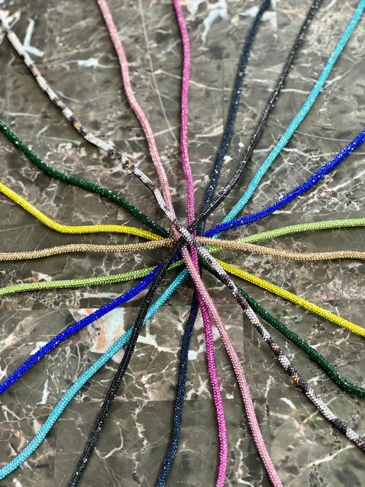 Rhinestone Hoodie String