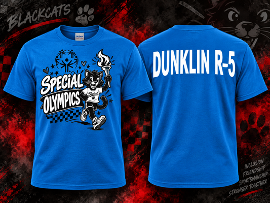Special Olympics shirt