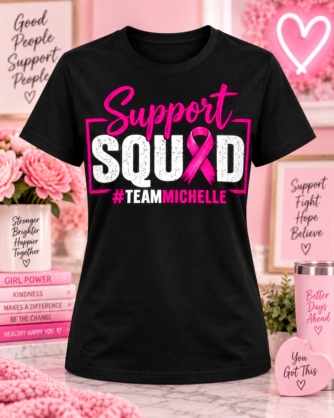 Support Squad team Michelle